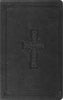 ESV Value Thinline Bible-Charcoal Celtic Cross Design TruTone