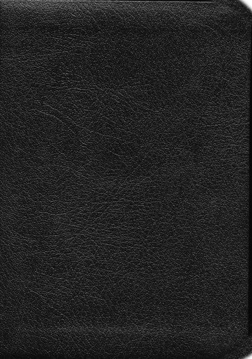 KJV Compact Large Print Reference Bible, Bonded Leather, Black