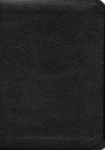 KJV Compact Large Print Reference Bible, Bonded Leather, Black