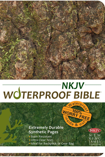 NKJV Waterproof Bible-Camouflage