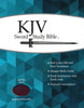 KJV Sword Study Bible/Personal Size Large Print-Burgundy Genuine Leather Indexed
