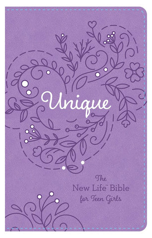 ~~~~~~~NLV Unique Bible For Teen Girls-DiCarta The New Life Bible for Teen Girls