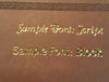 Spanish RVR 1960 Large Print Compact Bible-Soft Leather-Look Brown