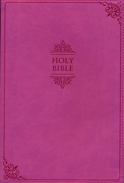 NIV Value Thinline Bible Large Print Pink, Imitation Leather with Holy Bible ~WAS $24.99 NOW
