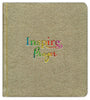 NLT Inspire Prayer Bible-Metallic Champagne Gold LeatherLike The Bible For Coloring & Creative Journaling