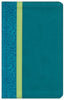 NLT Personal Size Large Print Bible-Teal Avocado/Jade TuTone Indexed