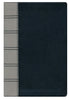 NKJV Large Print Personal Size Reference Bible, Black & Gray Deluxe LeatherTouch - Limited Quantities Available