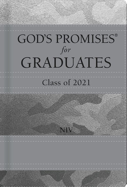 God's Promises For Graduates: Class Of 2021 (NIV)-Silver