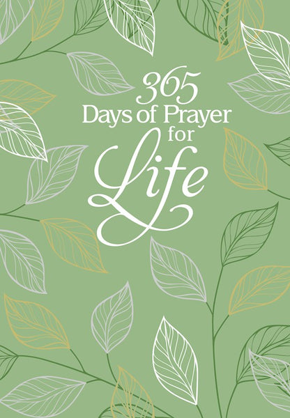 Journal 365 Days Of Prayer For Life-Faux Leather