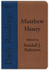 Matthew Henry's Daily Readings (blue book-on right of image)