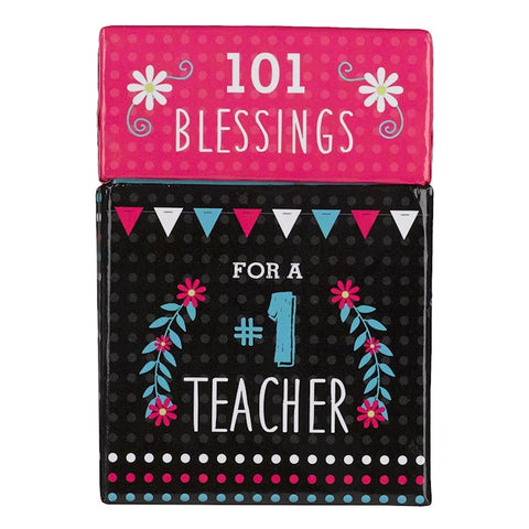 Box Of Blessings-101 Blessings For A #1 Teacher