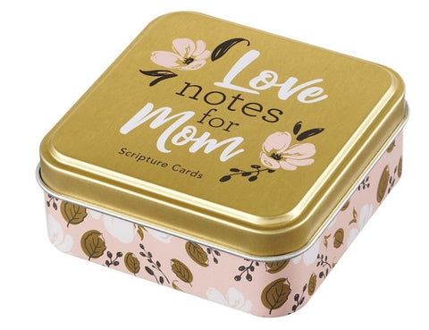 Scripture Cards In Tin-Love Notes For Mom