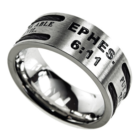 Cable Ring-Armor of God Ephesians 6:11