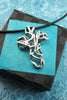 Mexico Sterling Silver Cross with 18" Leather Cord