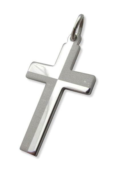 Checkerboard Cross or "Croix Damier" Sterling silver