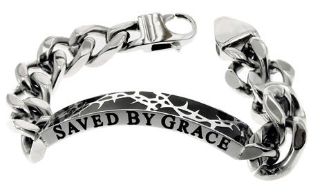 Crown of Thorns Bracelet Saved By Grace Eph 2:8-9