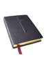Handbound Custom Leather Study Bible Traditional Cross-KJV or NIV