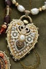 Gemstone Heart Necklace - Choice of Color