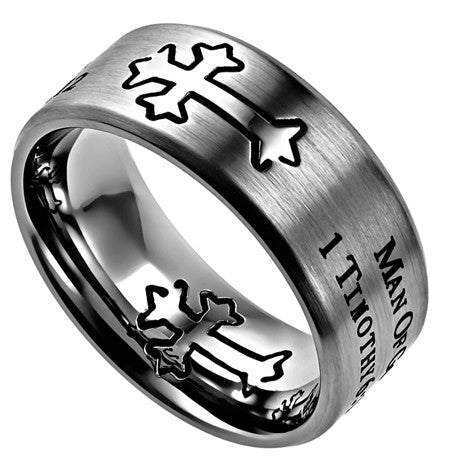 Neo Ring Silver Man of God