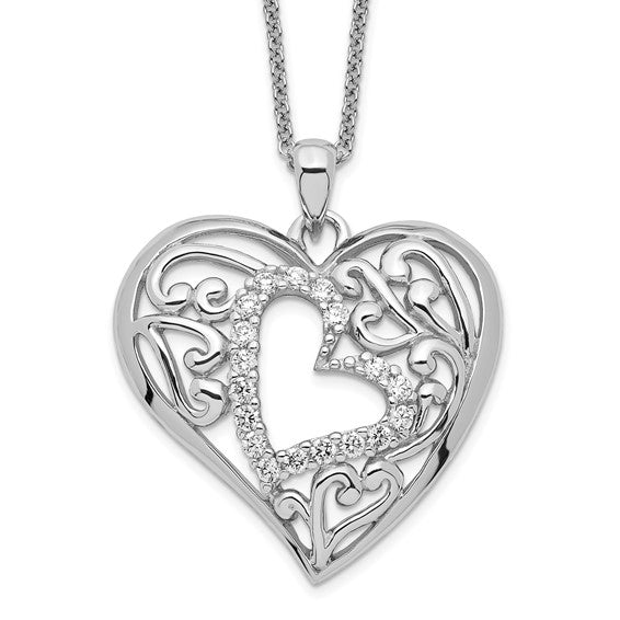 Forever in My Heart (A Mother And A Child's Love) Pendant