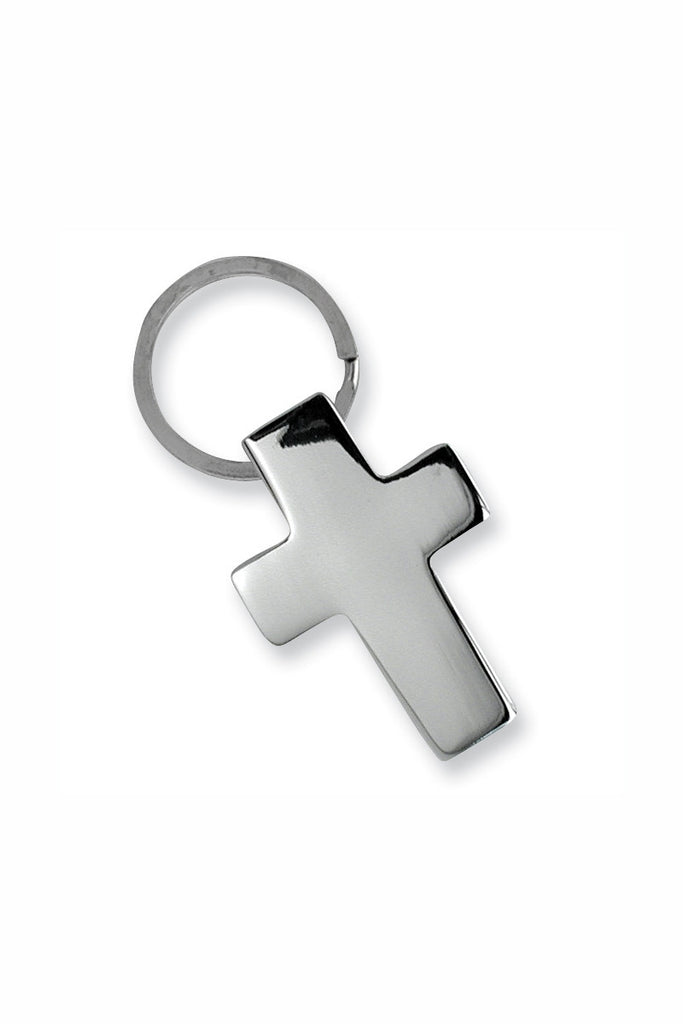 Red Cross Key Rings Nickel-plated Cross Key Ring – Celebrate Faith