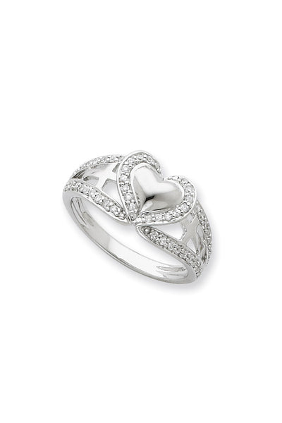 925 Sterling Silver Mens Cross Ring - Rhodium Plated Religious Faith Ring For Men, Hypoallergenic Polished Finish - View #7