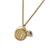 Love Coin Pendant Necklace Choice of Bronze or Silver