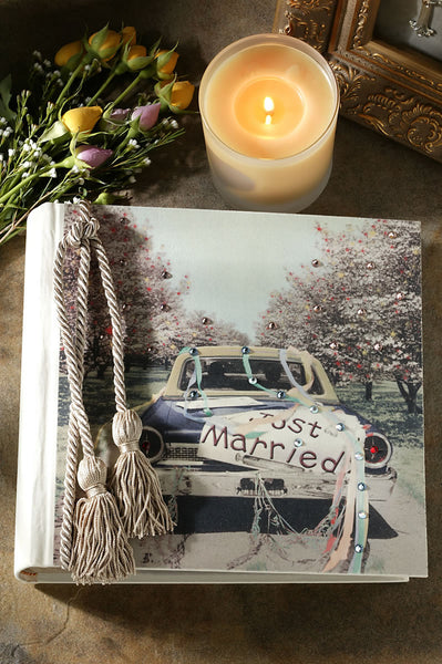 Just Married Photo Album - Choice of Size RETIRED