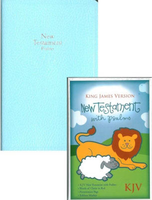 KJV Blue Baby Bible Tiny Pocket  New Testament