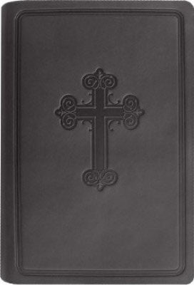 NASB Compact Celtic Cross Bible - Black