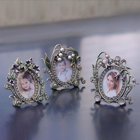 Set of 3 Miniature Picture Photo Frames