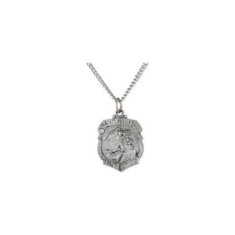 Sterling Silver St. Michael Medal
