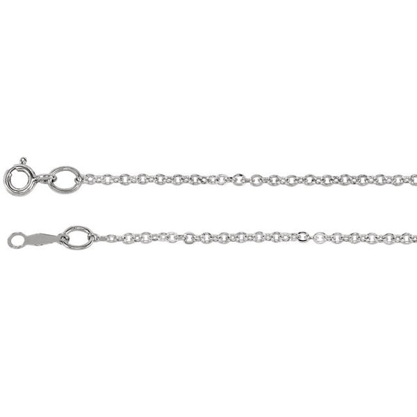 Sterling Silver Cable Chain 20"