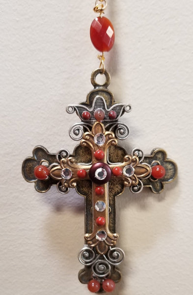 Man of God Cross Ornament