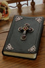 NIV Jeweled Compact Bible-Dark Brown