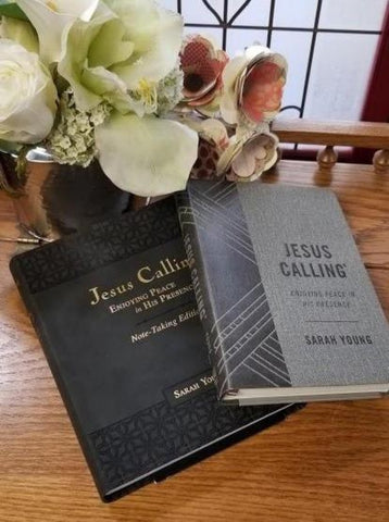 Jesus Calling Note-Taking Edition, Enjoying Peace in His Presence Black ~ WAS $24.99 NOW