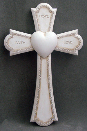 Faith, Hope and Love Wall Cross-1 Corinthians 13:13