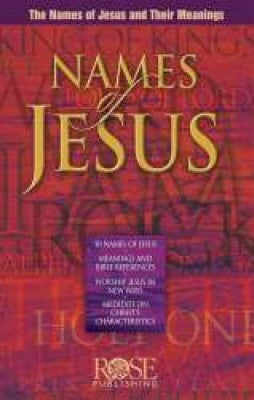 Names of Jesus pamplet