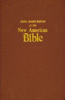NAB St Joseph Bible Medium Imitation Orange Page Edges ~ LIMITED QUANTITIES AVALABLE