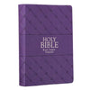KJV Super Giant Print Bible-Purple LuxLeather