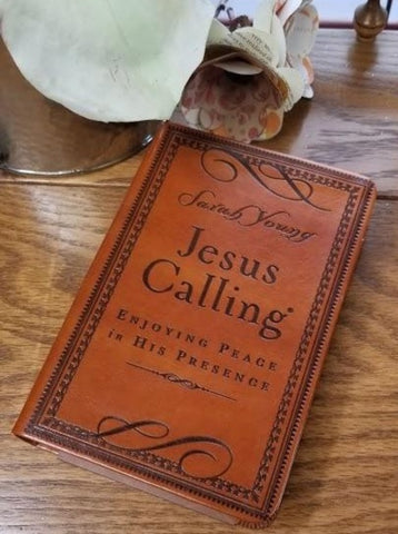 Jesus Calling Devotional Edition - Caramel Brown