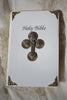 NAB Jeweled Teal First Communion Bible - White